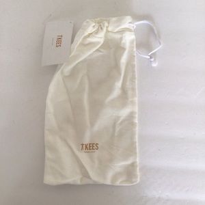 TKEES white drawstring dustbag